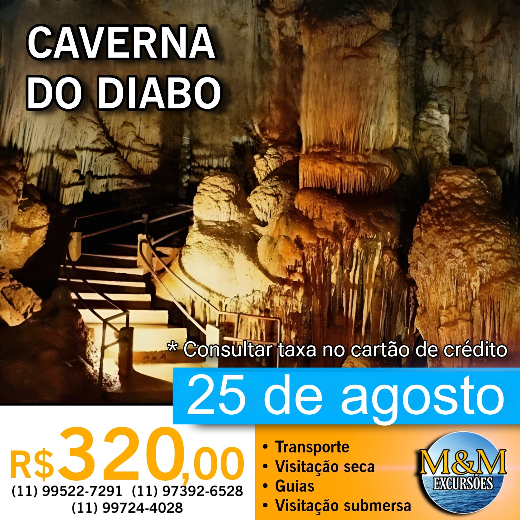 CAVERNA DO DIABO || RESERVA ONLINE